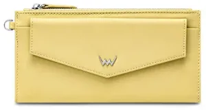 Vuch Dámska kožená peňaženka Adira Yellow #9451987