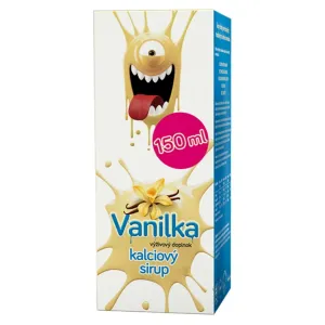 Kalciový sirup Vanilka, VULM, výživový doplnok, 150ml