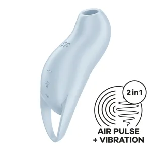 Satisfyer Pocket Pro 1 - dobíjací stimulátor klitorisu so vzduchovými vlnami (modrý)