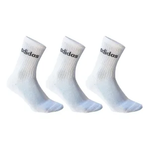 adidas HC CREW 3PP Set ponožiek, biela, veľkosť 40-42