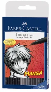 PITT umelecké perá Manga set (Faber Castel - Umelecké perá Pitt)