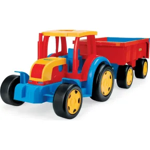 WADER -  GIGANT traktor s vlečkou