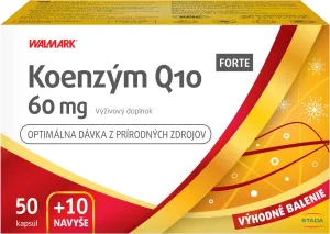 WALMARK Koenzym Q10 FORTE 60 mg PROMO cps 50+10 navyše (60 ks)