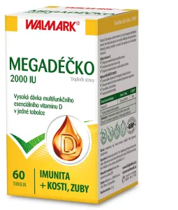 Walmark Megadéčko 2000 IU Vitamín D 60 kapsúl