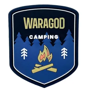 WARAGOD Nášivka 3D Camping 7x5cm