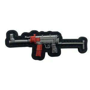 WARAGOD nášivka 3D GUN PVC PATCH #8429253