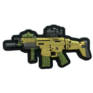 WARAGOD Nášivka Scar-H 3D GUN 10.5x5cm
