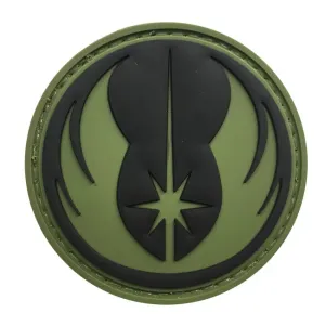 WARAGOD Jedi Order PVC nášivka, zelená