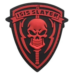 WARAGOD Nášivka 3D ISIS SLAYER with Punisher 7.5x6cm #2552871