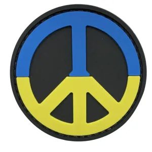WARAGOD Peace Ukraine PVC nášivka