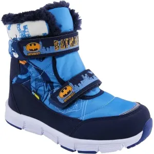 Warner Bros CHILLIN VELCRO BATMAN Detská zimná obuv, modrá, veľkosť 27