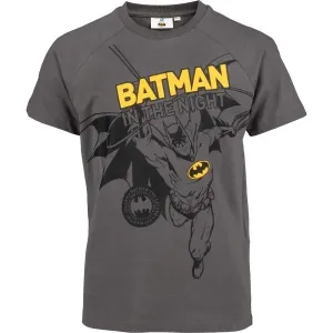 Warner Bros BATMAN Detské tričko, sivá, veľkosť 128-134