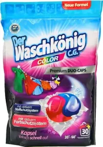 Waschkönig Color Duo-Caps gélové kapsule na pranie 30ks