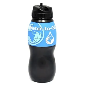 Fľaša s filtrom Water-to-Go™  75 cl – Modrá (Farba: Modrá)