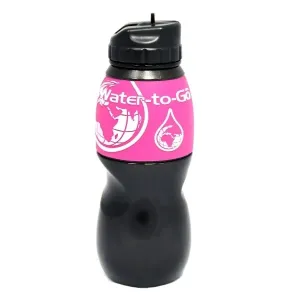 Fľaša s filtrom Water-to-Go™  75 cl – Ružová (Farba: Ružová)