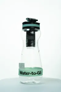 Fľaša s filtrom Water-to-Go™  GO! 50 cl – Navy Blue (Farba: Navy Blue) #5806733