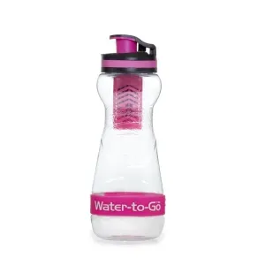 Fľaša s filtrom Water-to-Go™  GO! 50 cl - ružová (Farba: Ružová) #5806731