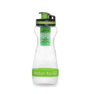 Fľaša s filtrom Water-to-Go™  GO! 50 cl - zelená (Farba: Zelená) #5806730