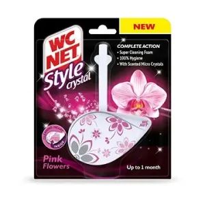 WC NET Style Crystal Pink Flowers 1× 36,5 g