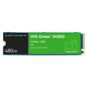 WD Green SN350 SSD disk 480GB NVMe M.2 2280 WDS480G2G0C