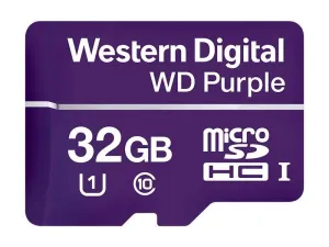 WDD032G1P0A - pamäťová karta MicroSDHC 32GB, WD Purple