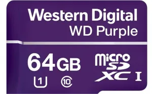 WDD064G1P0A - pamäťová karta MicroSDXC 64GB, WD Purple