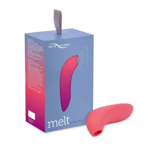 We-Vibe Melt - nabíjací vodotesný smart stimulátor klitorisu (koralový)