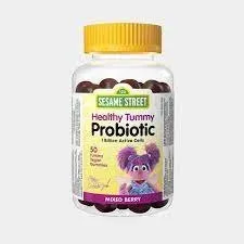 Webber Naturals Sesame Street® Probiotiká pre deti pre zdravé bruško 50 gammies