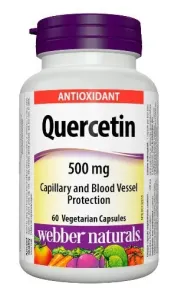 Webber Naturals Quercetin 500 mg vegetariánskych 60 kapsúl