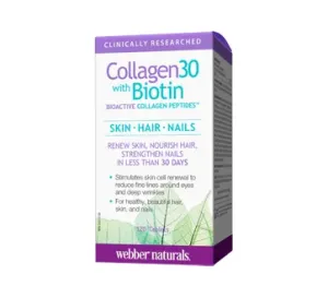 Webber Naturals Kolagén30 + biotín na vlasy pokožka a nechty 120 tabliet