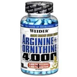 Weider Arginine + Ornithine 4000 180 kapsúl