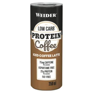 WEIDER Low Carb Protein Coffee Latte proteínová káva 250 ml