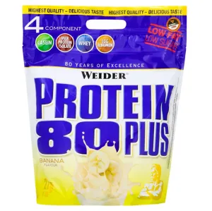 Proteín 80 Plus - Weider, príchuť banán, 2000g