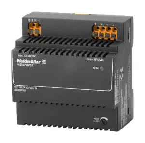 Weidmuller 2580270000 Power Supply, Ac-Dc, 48V, 2A