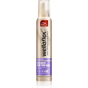 Wella Wellaflex Fullness For Thin Hair penové tužidlo s extra silnou fixáciou pre jemné vlasy 200 ml