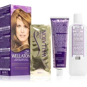 Wella Wellaton Intense permanentná farba na vlasy s arganovým olejom odtieň 7/3 Hazelnut 1 ks