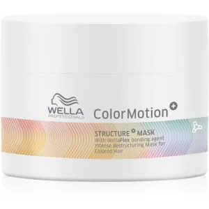 Wella Professionals ColorMotion+ Structure 150 ml maska na vlasy W na poškodené vlasy; na farbené vlasy; na lámavé vlasy; na rozštiepené končeky
