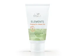 Wella Professionals Elements Purifying Pre-Shampoo Clay 70 ml maska na vlasy pre ženy na mastné vlasy