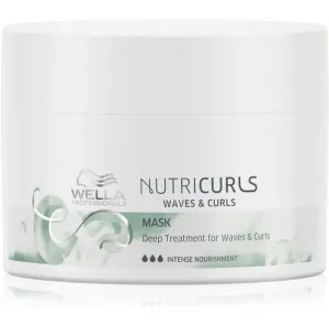 Wella Professionals NutriCurls Deep Treatment 150 ml maska na vlasy pre ženy na šedivé vlasy; na vlnité vlasy; na kučeravé vlasy; na nepoddajné vlasy