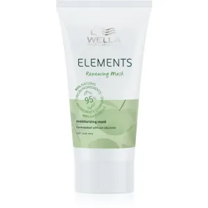 Wella Professionals Elements obnovujúca maska na lesk a hebkosť vlasov 30 ml
