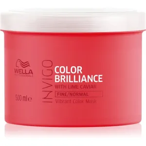 Wella Professionals Maska pre jemné farbené vlasy Invigo Color Brilliance (Vibrant Color Mask) 500 ml