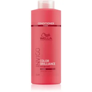 Wella Professionals Kondicionér pre hrubé farbené vlasy Invigo Color Brilliance (Coarse Vibrant Color Conditioner) 1000 ml