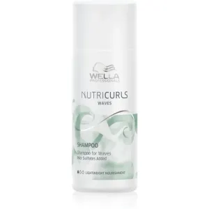 Wella Professionals Hydratačný šampón pre vlnité a kučeravé vlasy Nutricurls (Shampoo for Waves) 50 ml