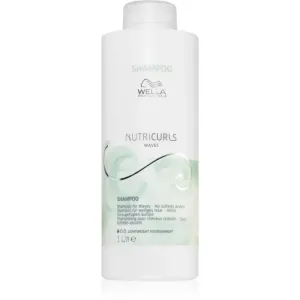 Wella Professionals NutriCurls Waves Shampoo 1000 ml šampón pre ženy na vlnité vlasy