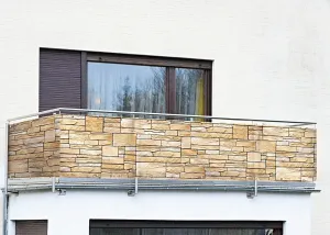 Weltbild Zástěna na balkón Kámen