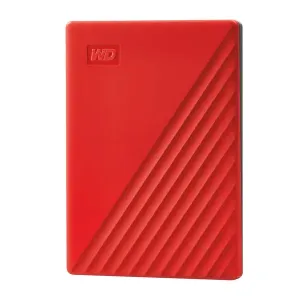 Ext. HDD 2,5'' WD My Passport 4TB USB 3.0. červený