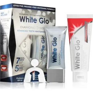 White Glo Diamond Series Advanced teeth Whitening System darčeková kazeta 7 denná bieliaca kúra 50 ml + zubná pasta Professional Choice 100 ml unisex