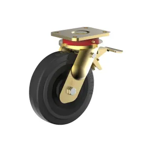 Elastické celogumové koleso, oceľové puzdro, zvárané Wicke #3702830
