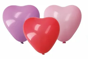 Nafukovacie Party balóny srdce sada 10ks