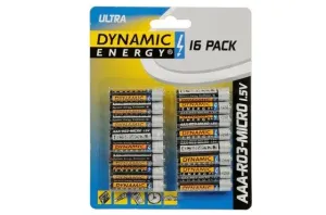 Batérie AAA DYNAMIC 16ks